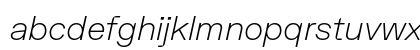 FK Grotesk Thin SemiItalic Preview