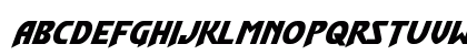 Flash Rogers Expanded Italic Expanded Italic Lowercase Preview