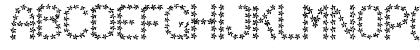 Flowered St Regular Lowercase Preview