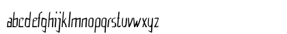 Flub Condensed Bold Lowercase Preview