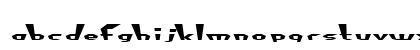 Fluoride Beings Regular Lowercase Preview