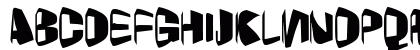 Foldz Regular Lowercase Preview