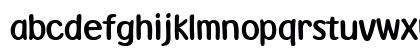 Fontoon Regular Lowercase Preview
