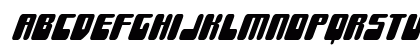 Force Majeure Super- Italic Lowercase Preview
