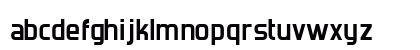 Forgotten Futurist Bold Lowercase Preview