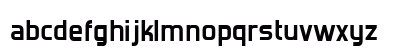 Forgotten Futurist Bold Lowercase Preview