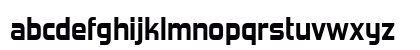 Forgotten Futurist Bold Lowercase Preview