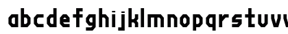 Fortzilla Regular Lowercase Preview