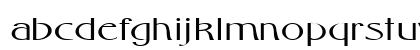 FosterExpanded Regular Lowercase Preview