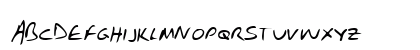 FostersHand Regular Lowercase Preview