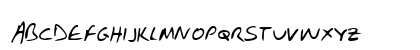 FostersHand Regular Lowercase Preview