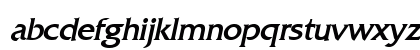Franco Bold Italic Preview