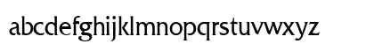 Franco-Condensed Normal Lowercase Preview