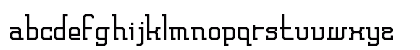 Frankfurt Messe Serif Lowercase Preview