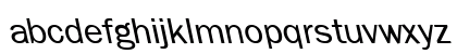 FrankfurtBackslant Regular Lowercase Preview