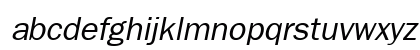 FrankfurtGothic Italic Preview