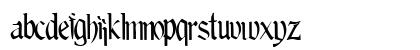 Franklin Regular Lowercase Preview