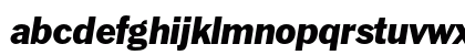 Franklin Gothic Italic Lowercase Preview