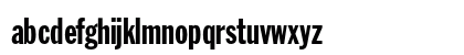 FranklinGothic Regular Lowercase Preview