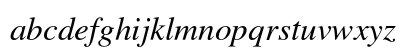 FreeSerif Italic Preview