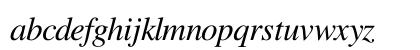FreeSerif Italic Preview