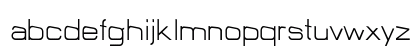 Frie Extra-expanded Regular Lowercase Preview