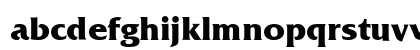 Friz Quadrata Std Bold Lowercase Preview