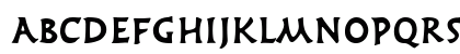 Frutiger Capitalis Regular Preview