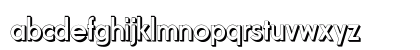 Fundamental 3D  Brigade Regular Lowercase Preview