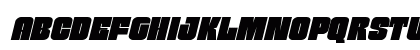 Funk Machine Italic Lowercase Preview
