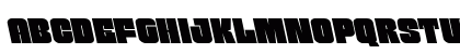 Funk Machine Leftalic Italic Lowercase Preview