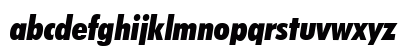 Futura Extra Black Condensed I Extra Black Italic Lowercase Preview
