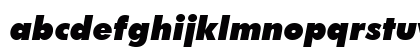 Futura XBlkIt BT Extra Black Italic Lowercase Preview