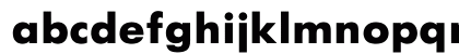 FuturaBold Regular Lowercase Preview