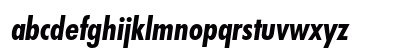 Futura Bd Cond Bold Italic Preview