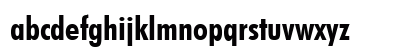 FuturaCond Bold Lowercase Preview