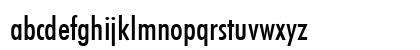 FuturaCond Regular Lowercase Preview