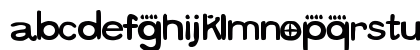 Futurafrica Regular Lowercase Preview