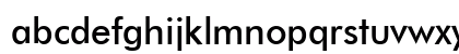 FuturaLight Bold Lowercase Preview