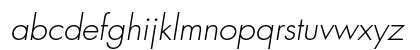 Futura Light Oblique Preview