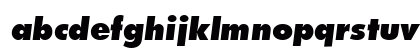 FuturaTEEExtBol Italic Lowercase Preview