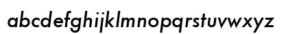 FuturaTEEMed Italic Preview