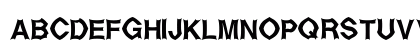 Metal-Up-Your-Ear Regular Lowercase Preview