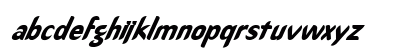 FZ HAND 15 ITALIC Normal Lowercase Preview
