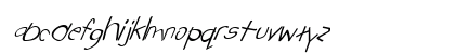 FZ HAND 22 ITALIC Normal Lowercase Preview