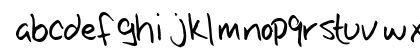 FZ HAND 25 LEFTY Normal Lowercase Preview