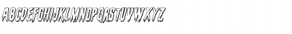 Eva Fangoria 3D Italic Italic Font