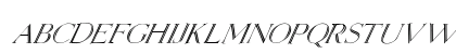 FZ OUTLINE 2 ITALIC Normal Preview
