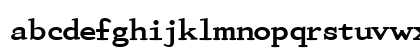FZ ROMAN 29 Normal Lowercase Preview