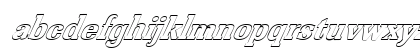 FZ ROMAN 36 HOLLOW ITALIC Normal Preview